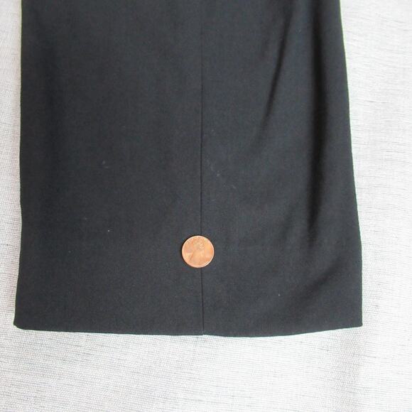 Talbots Pants Womens Size 16W Black Straight Leg Trousers Work Slacks Basic - Picture 3 of 11